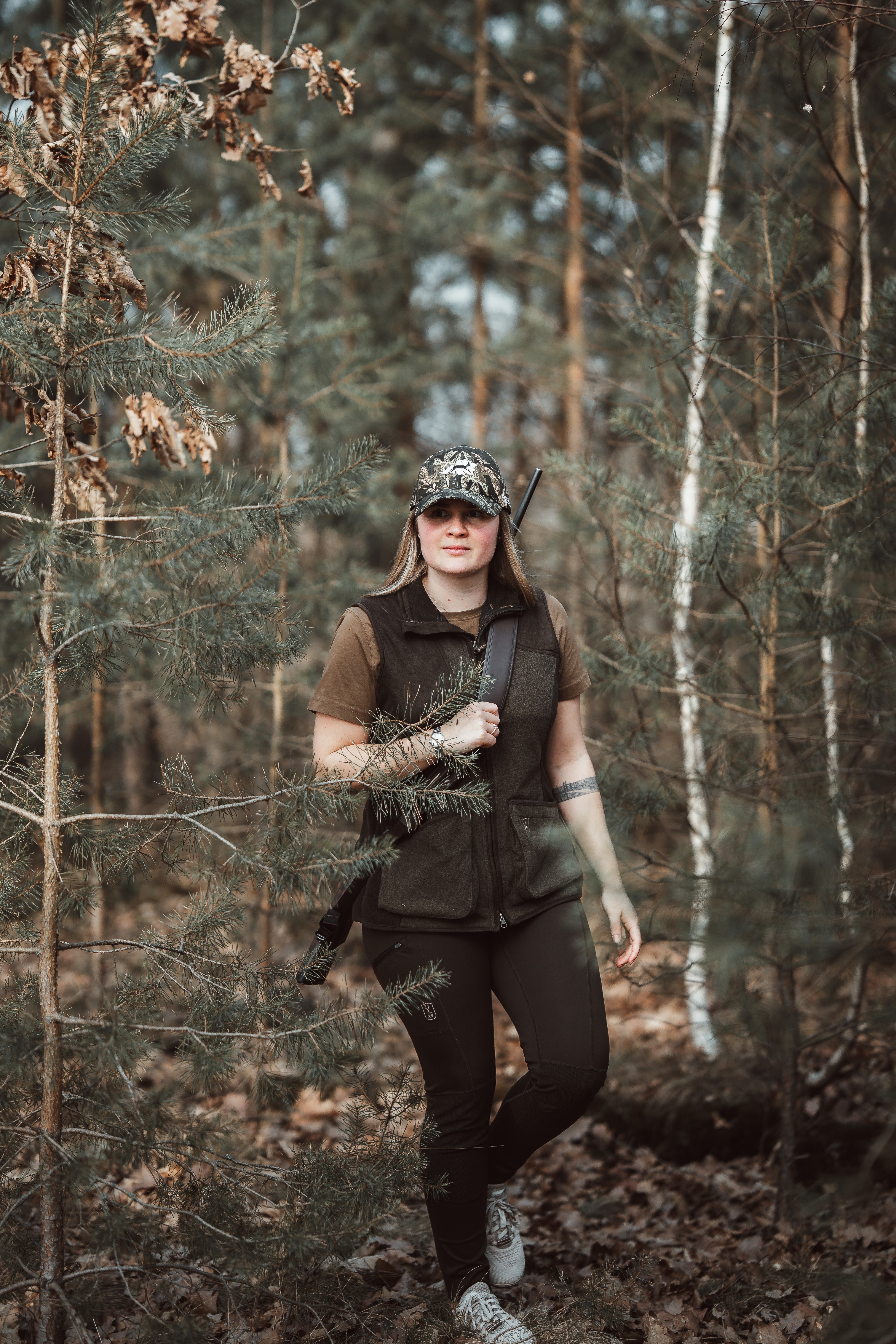 Der funktionelle Leder-Gewehrriemen